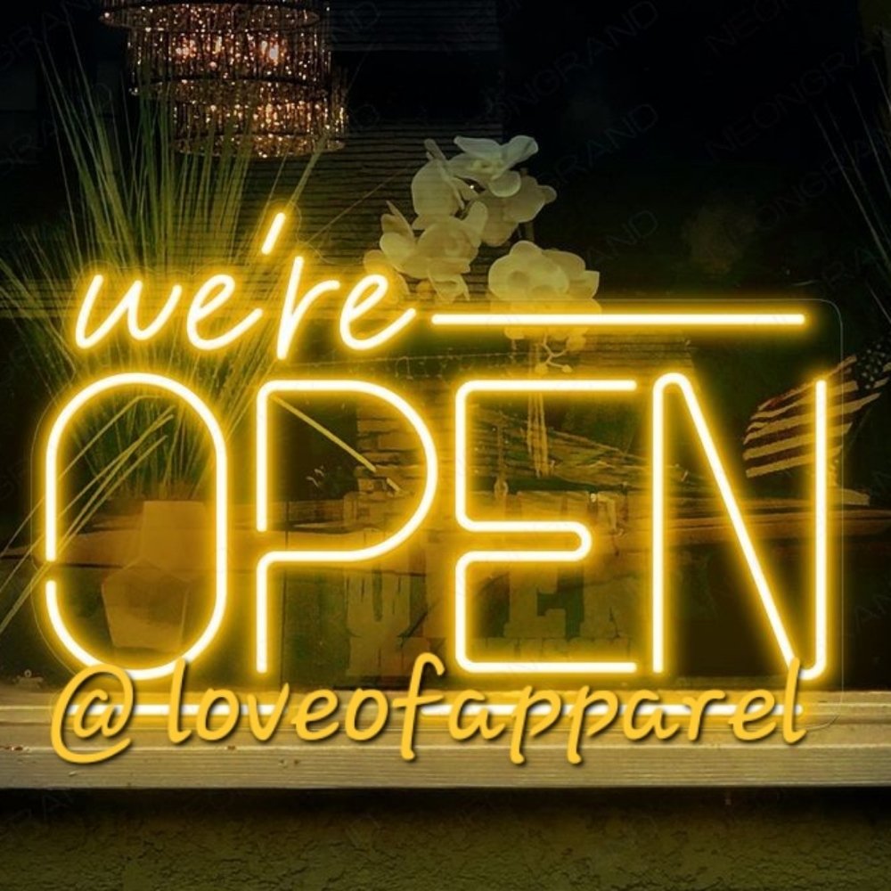 We're OPEN @loveofapparel
